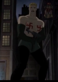 She must be from the gang Nazi Strippers with Big Guns.