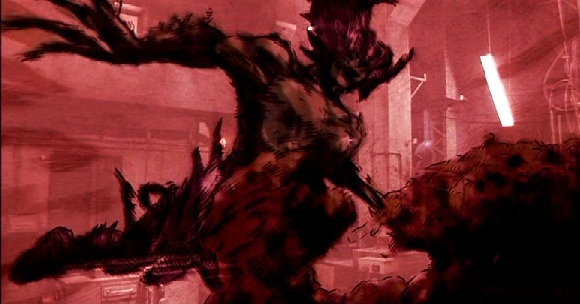 One of the manga-style flashes.