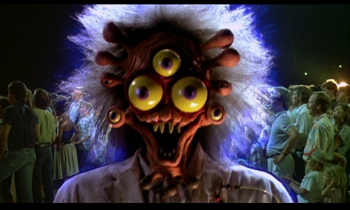 So that's where he got all his advanced technology from.