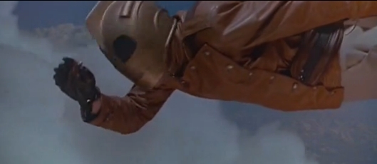 Rocketeer flying