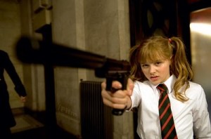 Chloe Grace Moretz as Hit Girl