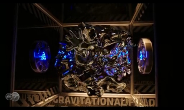 It's a wibbly wobbly ball of gravity wavity stuff.