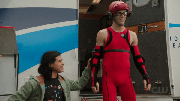 It's hard to take anyone seriously in an outfit like that.