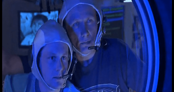 The soothing blue tones of a homicidal alien life form.