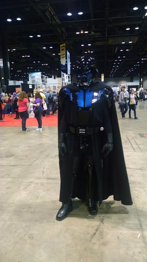 And now for a bunch of Star Wars cosplayers.