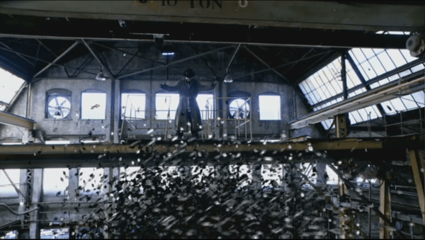 The swarm of alien nanobots