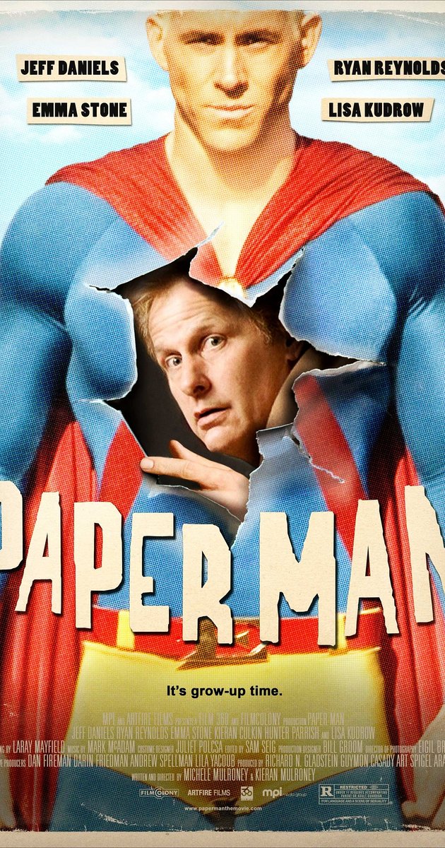 Paper Man | Flights, Tights, and Movie Nights